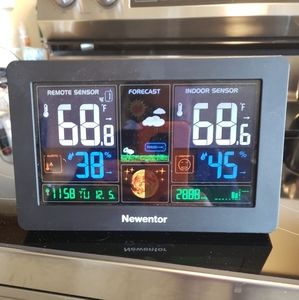 Newentor Weather Station Model FJ3378 USED